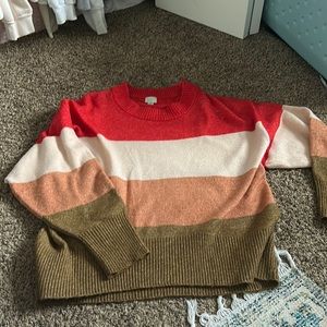 A New Day striped sweater- size M